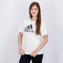 Imagem de Camiseta Adidas Graphic Camo Feminina Branca