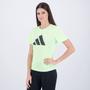 Imagem de Camiseta Adidas Run It Logo Feminina Verde