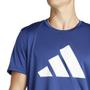Imagem de Camiseta Adidas Run It Tee Cor: Azul E Branco - Tamanho: GG
