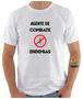 Imagem de Camiseta Adulto Agente de Combate Endemias Est. 1 - Profissões Zlprint