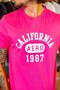 Imagem de Camiseta Aeropostale Masculina Estampada Califórnia Rosa