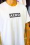 Imagem de Camiseta Aeropostale Masculina Placa Aero Branca