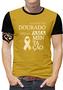 Imagem de Camiseta Agosto Dourado PLUS SIZE Masculina Blusa