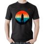 Imagem de Camiseta Algodão Astronomia Vintage Sunset - Foca na Moda