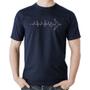 Imagem de Camiseta Algodão Avião Batimentos Cardíacos - Foca na Moda