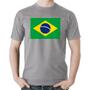 Imagem de Camiseta Algodão Bandeira Brasil - Foca na Moda