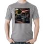 Imagem de Camiseta Algodão Carro vintage na cidade - Foca na Moda