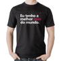 Imagem de Camiseta Algodão Eu tenho a melhor mãe do mundo - Foca na Moda