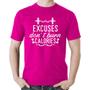 Imagem de Camiseta Algodão Excuses Do'nt Burn Calories - Foca na Moda