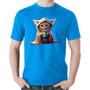 Imagem de Camiseta Algodão Gato Jedi - Foca na Moda