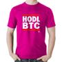 Imagem de Camiseta Algodão Hodl BTC - Foca na Moda