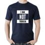 Imagem de Camiseta Algodão I am not trouxa - Foca na Moda