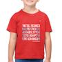 Imagem de Camiseta Algodão Infantil Adapt to change - Foca na Moda