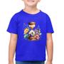 Imagem de Camiseta Algodão Infantil Ampulheta Floral - Foca na Moda