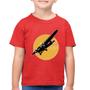 Imagem de Camiseta Algodão Infantil Avião Bimotor - Foca na Moda