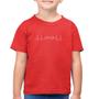 Imagem de Camiseta Algodão Infantil Batimentos Peace - Foca na Moda