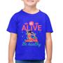 Imagem de Camiseta Algodão Infantil Be Alive Be Healthy - Foca na Moda