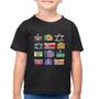 Imagem de Camiseta Algodão Infantil Câmeras Retrô - Foca na Moda