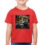 Imagem de Camiseta Algodão Infantil Carro clássico na cidade - Foca na Moda