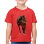 Imagem de Camiseta Algodão Infantil Cavalo Andaluz - Foca na Moda