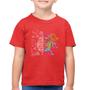 Imagem de Camiseta Algodão Infantil Cérebro Analítico e Criativo - Foca na Moda