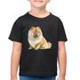 Imagem de Camiseta Algodão Infantil Chow-chow - Foca na Moda