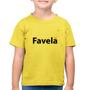 Imagem de Camiseta Algodão Infantil Favela - Foca na Moda