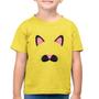 Imagem de Camiseta Algodão Infantil Gatinha Orelhinha - Foca na Moda