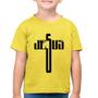 Imagem de Camiseta Algodão Infantil Jesus Cruz - Foca na Moda