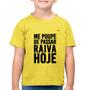 Imagem de Camiseta Algodão Infantil Me poupe de passar raiva hoje - Foca na Moda