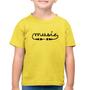 Imagem de Camiseta Algodão Infantil Music Plug - Foca na Moda