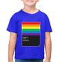 Imagem de Camiseta Algodão Infantil Rainbow is the new black - Foca na Moda