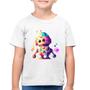Imagem de Camiseta Algodão Infantil Robô Colorido - Foca na Moda