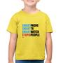 Imagem de Camiseta Algodão Infantil Smart Things, Stupid People - Foca na Moda