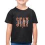 Imagem de Camiseta Algodão Infantil Stay Strong - Foca na Moda