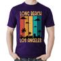 Imagem de Camiseta Algodão Long Beach Los Angeles - Foca na Moda