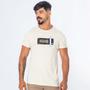 Imagem de Camiseta Algodão Masculina Estonada Com Estampa Refletiva