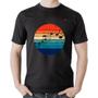 Imagem de Camiseta Algodão Música Vintage Sunset - Foca na Moda