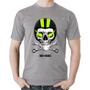 Imagem de Camiseta Algodão Old Skull Motorcycle - Foca na Moda