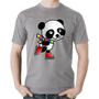 Imagem de Camiseta Algodão Panda de Patins - Foca na Moda