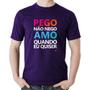 Imagem de Camiseta Algodão Pego não nego, amo quando eu quiser - Foca na Moda