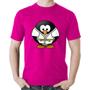 Imagem de Camiseta Algodão Pinguim Judô - Foca na Moda