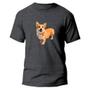 Imagem de Camiseta Algodão Premium Estampa Digital Cachorro Fofo Leve