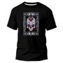 Imagem de Camiseta Algodão Premium Estampa Digital Caveira Amulet Ju 