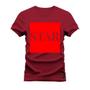 Imagem de Camiseta Algodão Premium T-Shirt Star Red