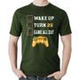 Imagem de Camiseta Algodão Wake Up, Turn 25, Game All Day - Foca na Moda