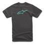 Imagem de Camiseta Alpinestars Ageless Classic Preto Az Turq