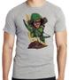 Imagem de Camiseta Arqueiro Verde Blusa criança infantil juvenil adulto camisa todos tamanhos