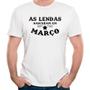 Imagem de Camiseta as lendas nasceram em março presente de aniversario