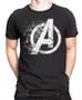 Imagem de Camiseta Avengers Vingadores Logo Endgame Capitão America